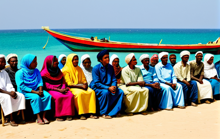 모리타니 어업 산업 - Sustainable Aquaculture Farm**

"A modern, sustainable aquaculture farm in Mauritania, showcasing fi...